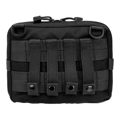 (Black) 20L Military Tactical Molle Pockets Bag Outdoor Camping Hiking Toolkit Bag Magazine Util