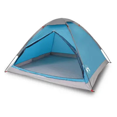 (Blue, x x 126/132 cm) vidaXL Camping Tent Dome 2-Person Lightweight Tent Dome Tent Blue Waterpr