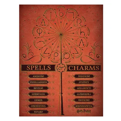 Harry Potter Spell & Charms Canvas Print