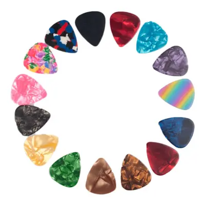 500PCS Without Standard Guitar Picks Celluloid Picks