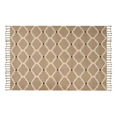 Jute Area Rug x cm Beige ORENCIK