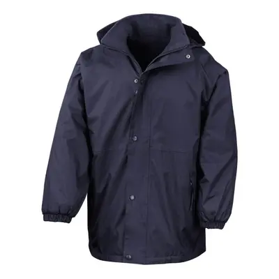 (XL, Navy/Navy) Result Mens Reversible StormDri 4,000 Waterproof Windproof Anti Pilling Fleece J