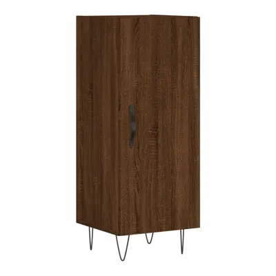 (brown oak) vidaXL Sideboard Cabinet Storage Cabinet Cupboard Brown Oak Engineered Wood