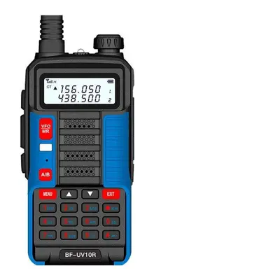 (Blue) Baofeng BF UV10R 10W High Power USB Walkie Talkie Watts VHF UHF Ham Radio Station UV-10R 