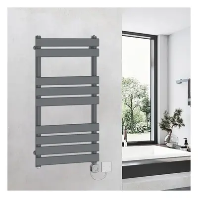 (950x500mm, Sand Grey) WarmeHaus Thermostatic Heated Towel Rail Prefilled Electric Heated Towel 