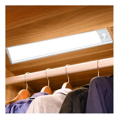 20CM Magnetic Cabinet Light Closet Motion Sensor + Touch Wardrobe Lights USB Charging Closet Lig