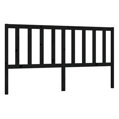 (black, x x cm) vidaXL Solid Wood Pine Bed Headboard Bedroom Furniture Multi Colours/Sizes