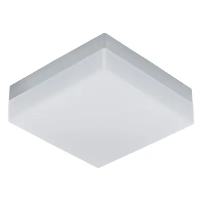 IP44 Outdoor Wall Light White Plastic 8.2W Built in LED Porch Lamp