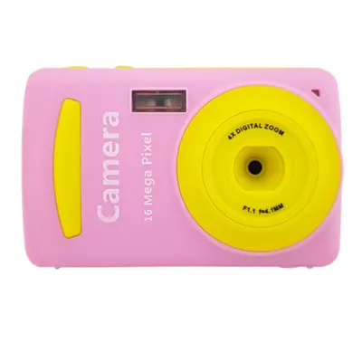 (Pink) HD Children16 Mega Pixel 1080P Mini Digital Camera Camcorder 2.0inch Screen Portable Came