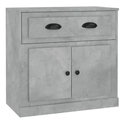 (concrete grey) vidaXL Sideboard Storage Cabinet Storage Cupboard Highboard Engineered Wood