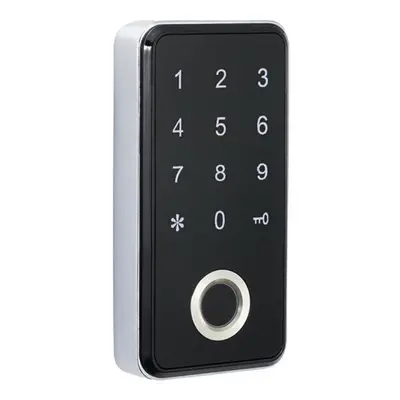 (Silver) Stainless Steel bluetooth Door Lock Remote Password Door Lock