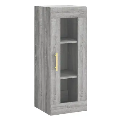 (grey sonoma) vidaXL Wall Mounted Cabinet Bathroom Cabinet Storage Cabinet Cupboard White