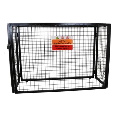 (1490mm (W) x 1000mm (H) x 600mm (D)) Gas Bottle Cylinder Bottle Storage Security Cage