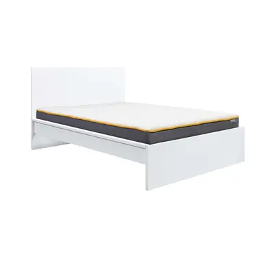 King Size Bed Frame White Birlea Oslo 5FT Modern Bedstead