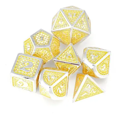 () Beutiful Color Metal Polyhedral Dice Multi-side Set For DND RPG MTG Role Playing Board Game W