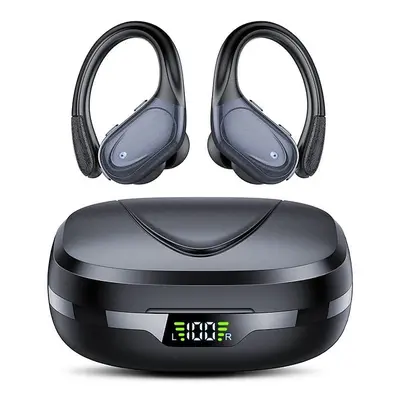 Wireless Bluetooth 5.3 Headphones with LED Display Waterproof Stereo Sound Over Ear with Mic for