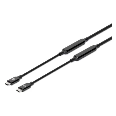 Manhattan Active Cable for USB 3.2 Gen Type-C Device Black