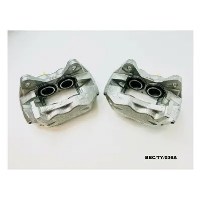 2x Front Brake Caliper For TOYOTA LAND CRUISER D / 1995-2002 BBC/TY/036A