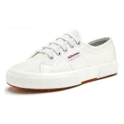 Superga Efglu Leather Shoes in White [UK 10.5 EU 45]