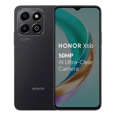 HONOR X6B 4+128GB DS 4G MIDNIGHT BLACK OEM