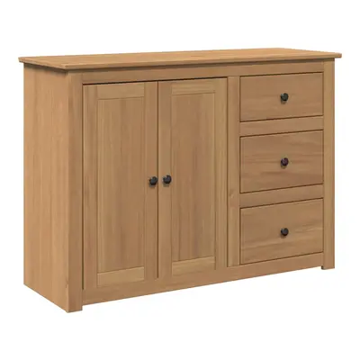 vidaXL Sideboard with Drawers Side Cabinet Cupboard Highboard Solid Wood Pine