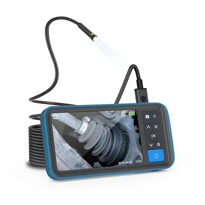 (8.0mmDual) 4.5inch HD Color Screen Digital Endoscope 8mm Dual Lens IP67 Waterproof Camera Brigh