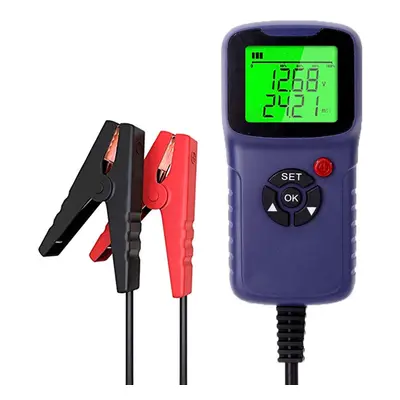 (Purple) Car Battery Charger Tester Analyzer 12V 2000CCA Voltage Test Charge Circuit Automatic D