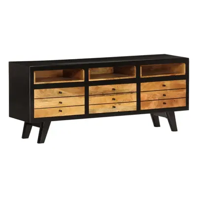 vidaXL Solid Mango Wood TV Cabinet 120x30x50cm Cabinet Entertainment Centre