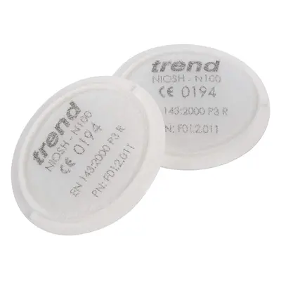 Trend STEALTH/1/5 Air Respirator x5 Pack. Easy to Replace Filters for Stealth Masks, Off Pair