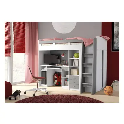 Cabin Bed Unit With Wardrobe