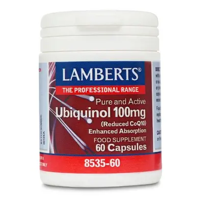 Lamberts Ubiquinol 100mg (Reduced CoQ10), capsules