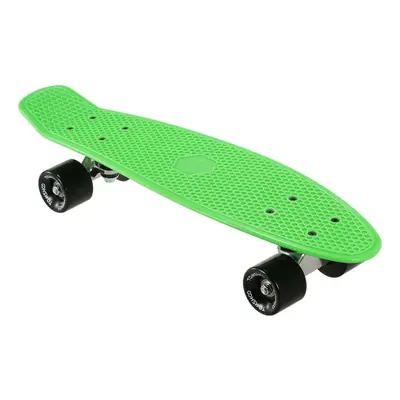 (Green) Inch Skateboard Cruiser Board PU Wheels Skate Complete Deck