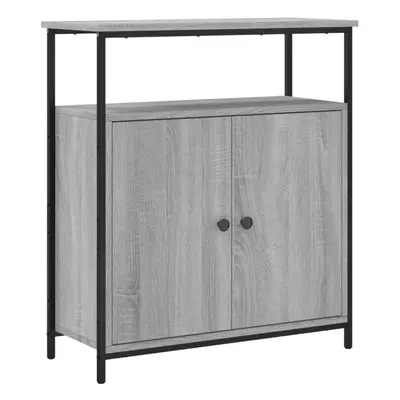 (grey sonoma) vidaXL Sideboard Storage Cupboard Highboard Home Side Cabinet Engineered Wood