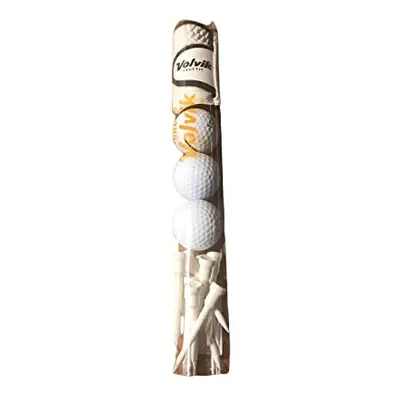 Vivid - Golf Ball Gift Tube Sets Ladies and Mens - Golf Balls, Tees, Glove Pack