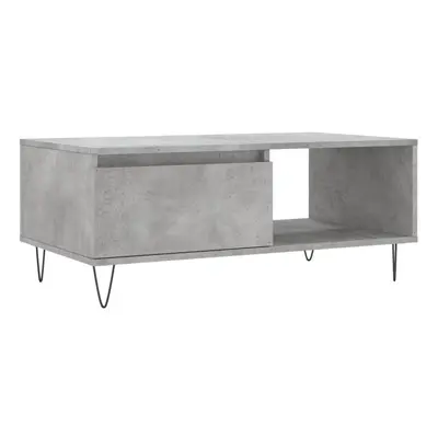 (concrete grey) vidaXL Coffee Table Side Table End Accent Telephone Sofa Table Engineered Wood