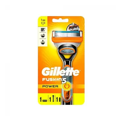 Gillette Fusion Power Razor For Perfect Shave & Beard Shape, Pack of 1's