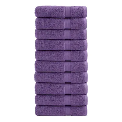 (purple, x cm/ pcs) vidaXL Premium Sauna Towels Guest Bath Towel pcs Grey 600gsm 100% Cotton