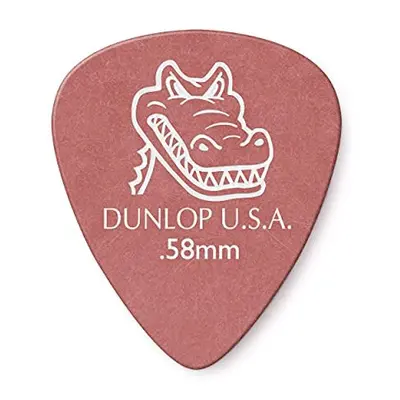 Dunlop 417R.58 Gator Grip, Red, .58mm, 72/Bag