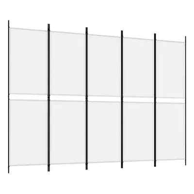 (White, x cm) vidaXL Room Divider Privacy Screen Paravent Dressing Room Partition Fabric