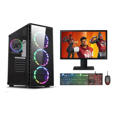 FCS Gaming PC Full Setup Intel Core i5 16GB RAM 1TB GTX1050TI