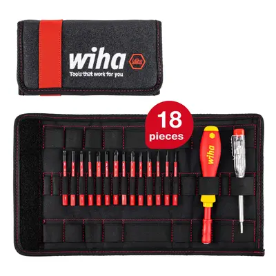 Wiha 2831T16 slimVario Starter Set, Red/Yellow, (WHA-36068)