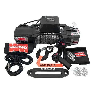 13,500lb 'SL' Military Grade 24V Winch. 28m x 11mm Dyneema Rope, Wireless Remote Controls.