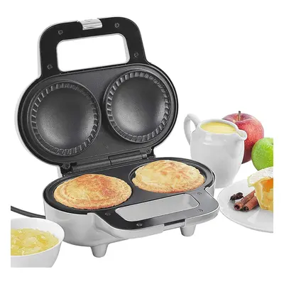 Salter EK4082 Non-Stick Double Deep Fill Pie Maker | W | Silver | Lock Latch Handle | Crimping E