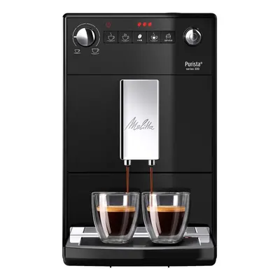 Melitta Purista Black F230-102 Bean to Cup Coffee Machine - Black