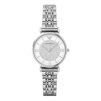 Emporio Armani AR1925 White Dial Stainless Steel Women's Watch