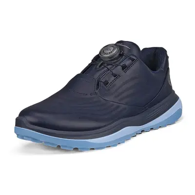 (UK 6.5-7, Night Sky) Ecco Womens LT1 W Boa Fastening Waterproof Leather Spikeless Golf Shoes