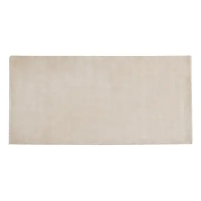 Viscose Area Rug x cm Light Beige GESI II