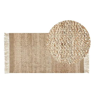 Jute Area Rug x cm Beige ABANA