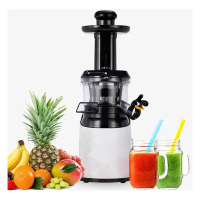 Slow Juicer | White or Stainless Steel | mm Filling Opening | W | BPA Free | Drip Stop Function 