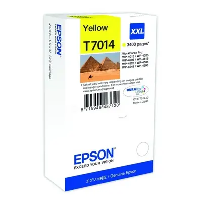 Epson C13T70144010 (T7014) Ink cartridge yellow, 3.4K pages, 34ml